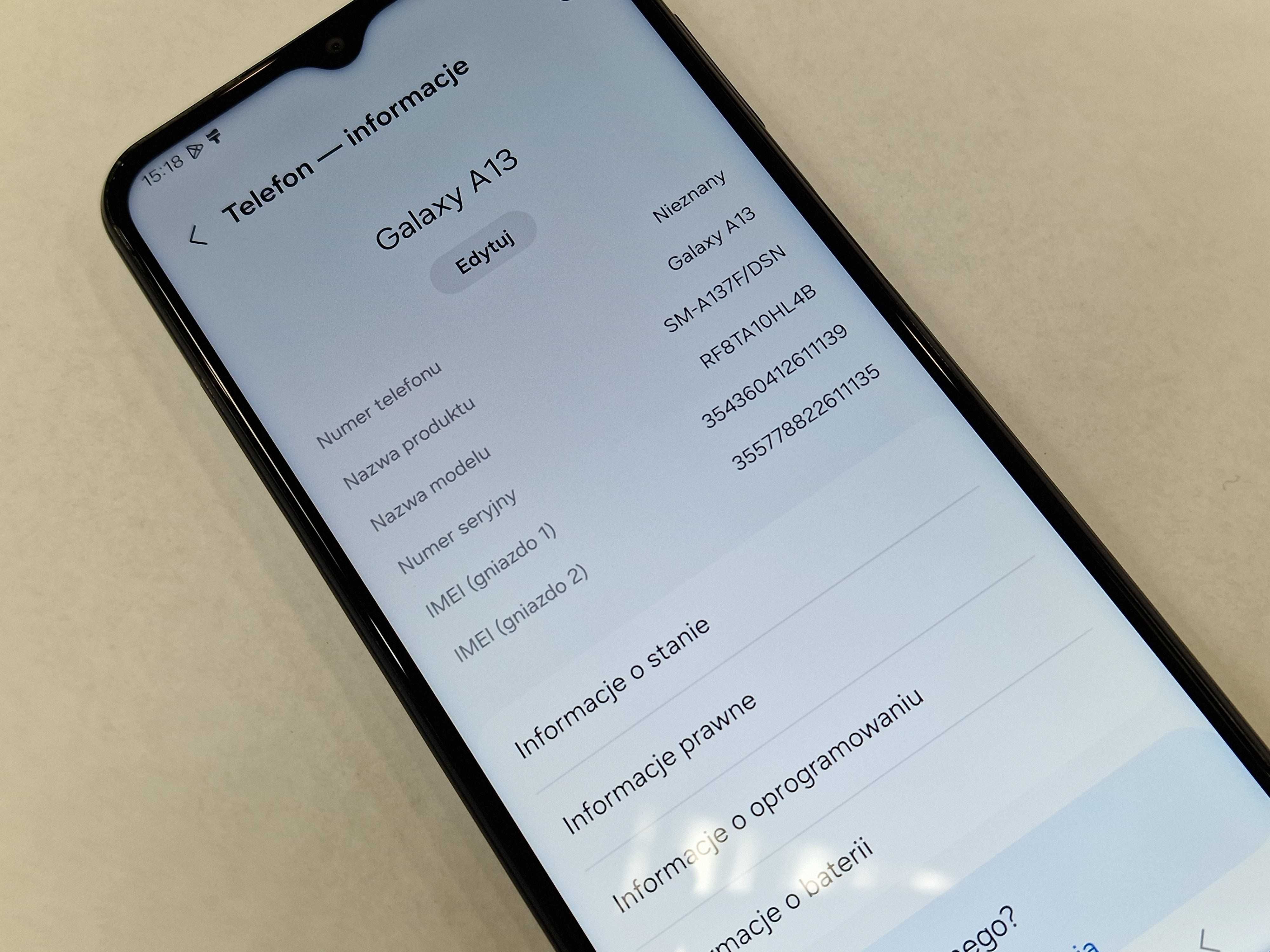 Samsung Galaxy A13 4G Dual SIM/ 4GB/ 64GB/ Black/ Grade A-