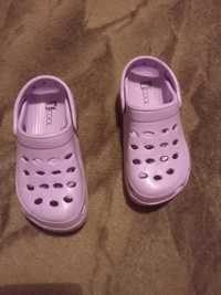 Кроксы детские цвет фиолетовый
