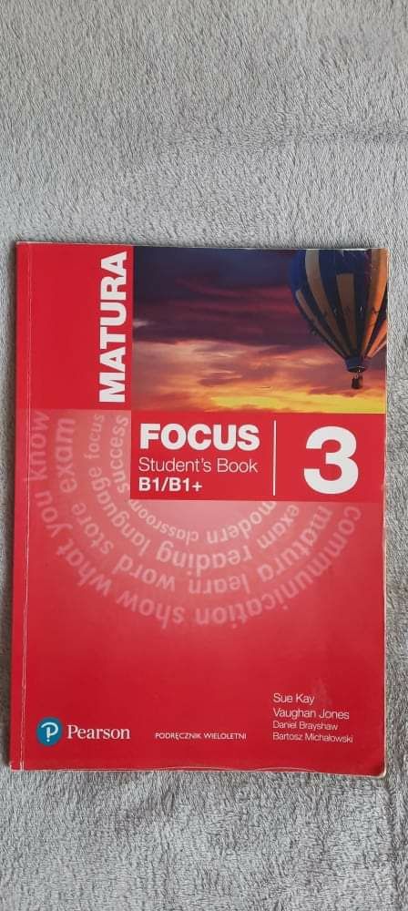 Matura Focus 3 język angielski  podręcznik