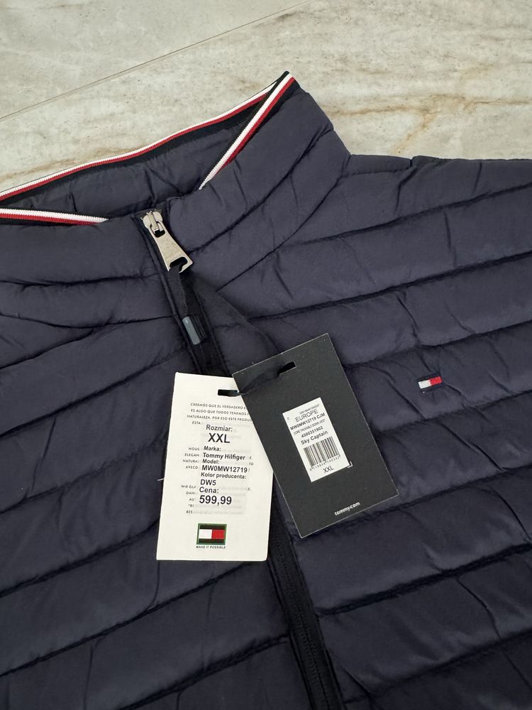 Męski bezrękawnik granatowy Tommy Hilfiger r. XXL