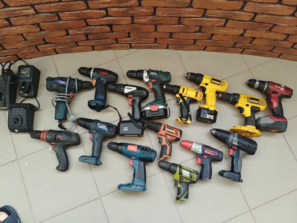 Шуруповерт DeWalt Bosch Wurth