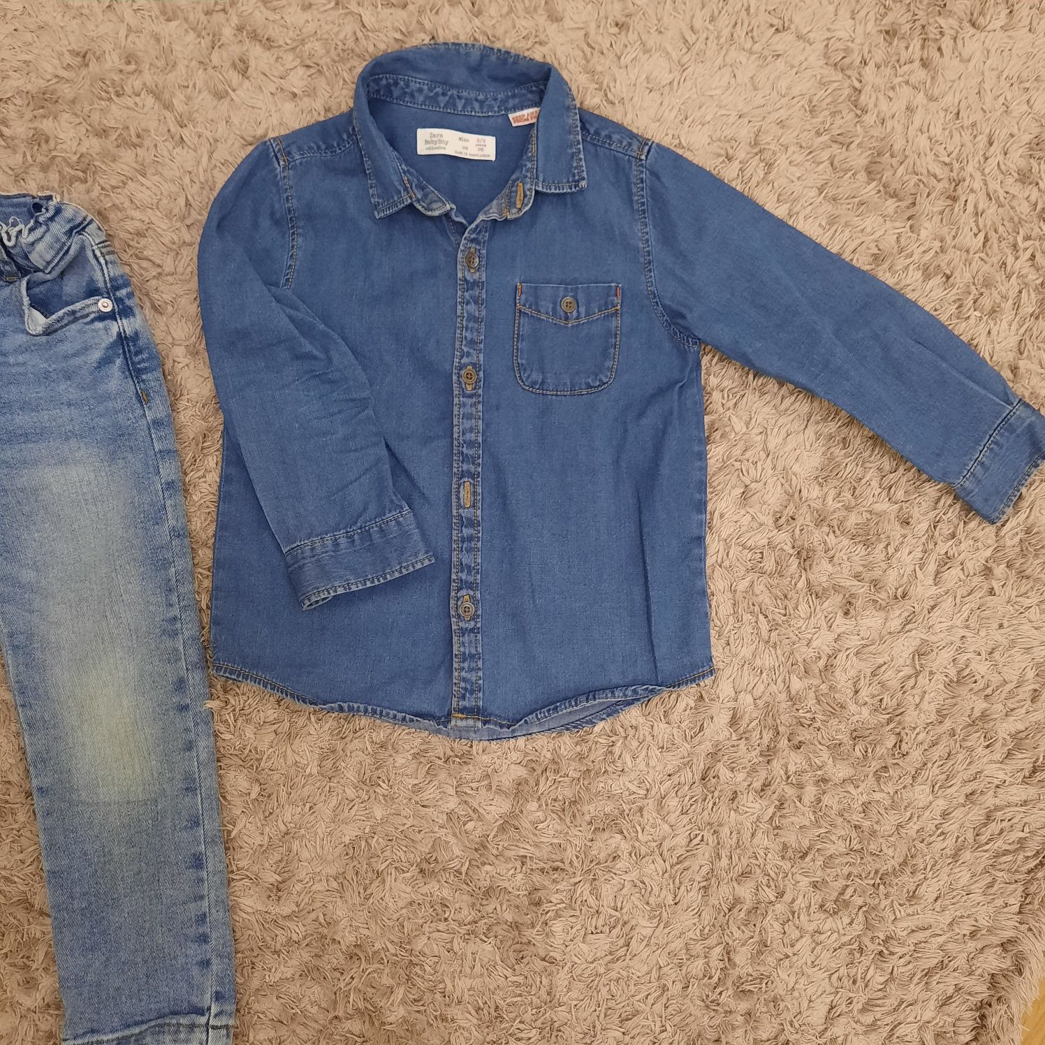 Джинси і сорочка Zara  на 3- 4 роки