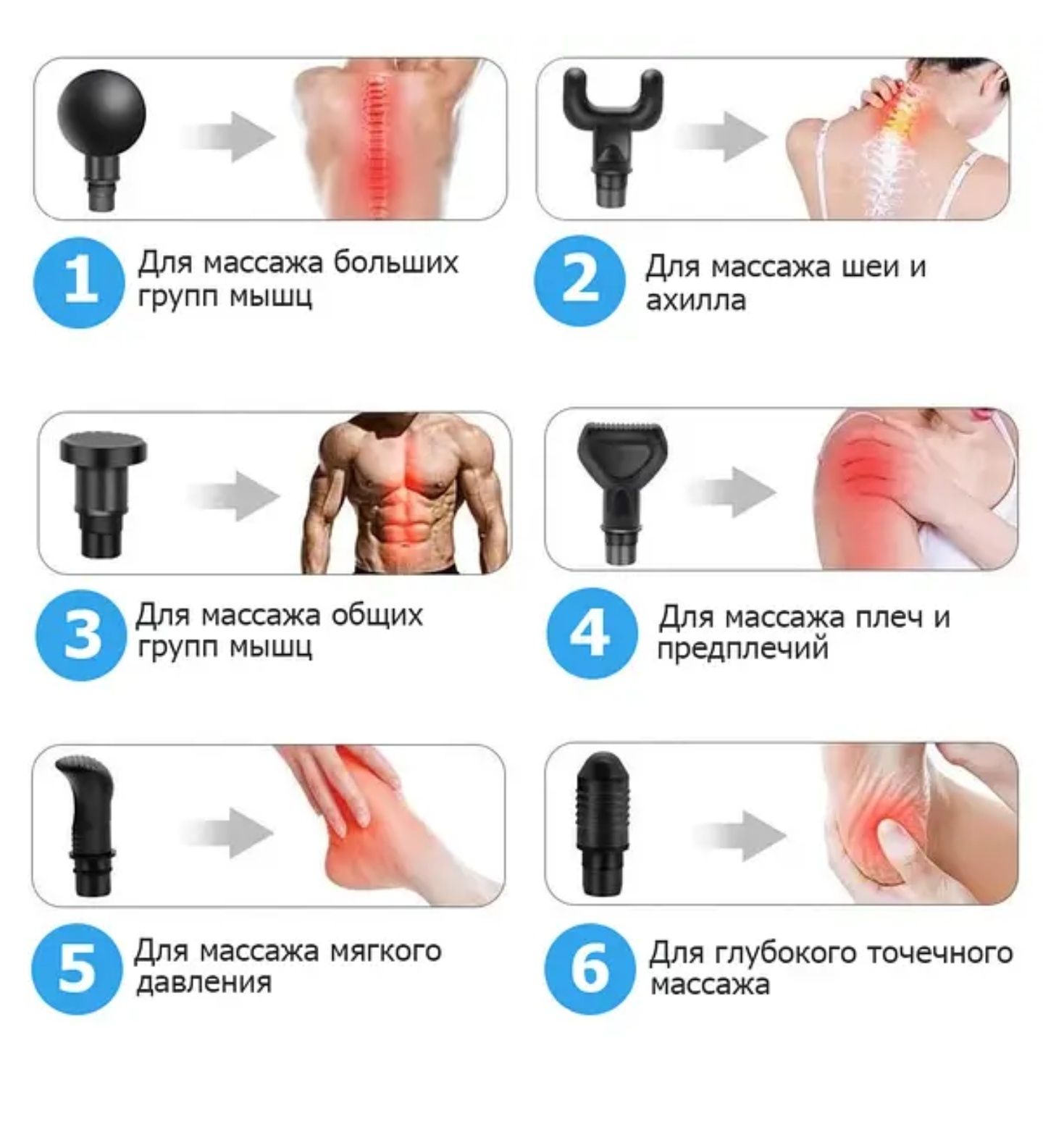 Потужний Перкусійний вібро масажер
Massage Gun