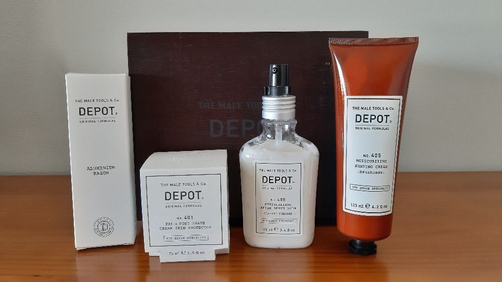 Kit de barbear da DEPOT