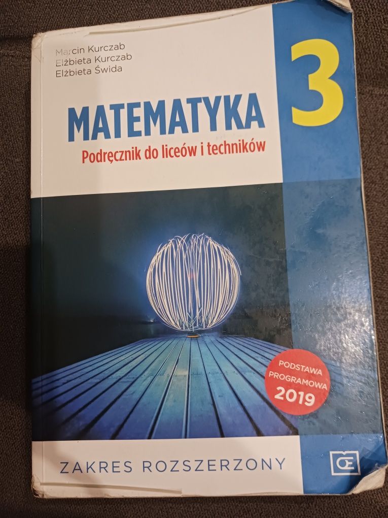 Podręcznik kl3. Liceum/ technikum. Matematyka.