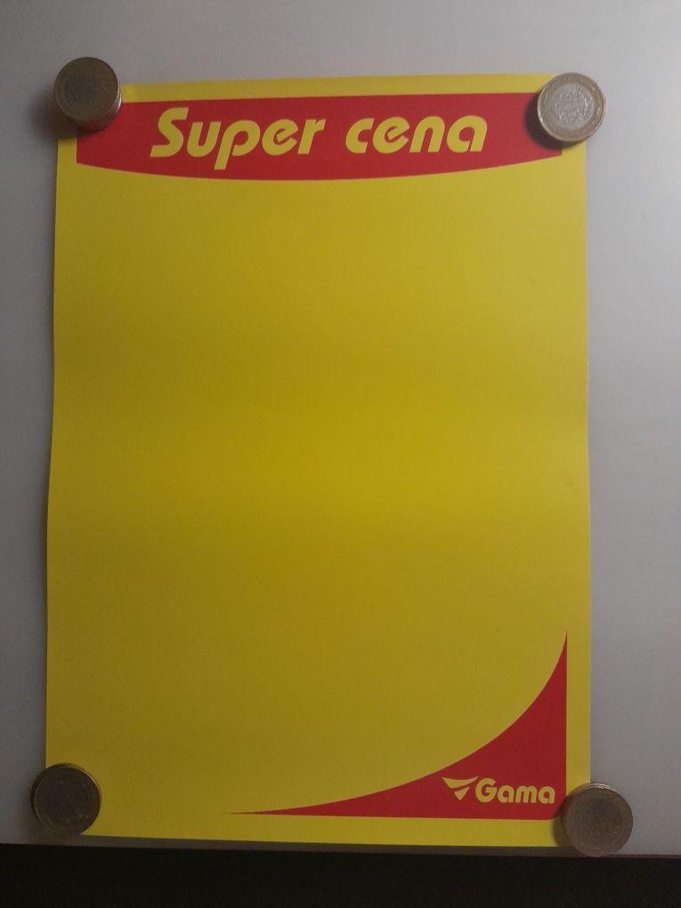 24 Plakaty Super cena Gama 1szt. 25zł