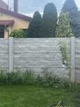 Panele betonowe ogrodzenie mur
