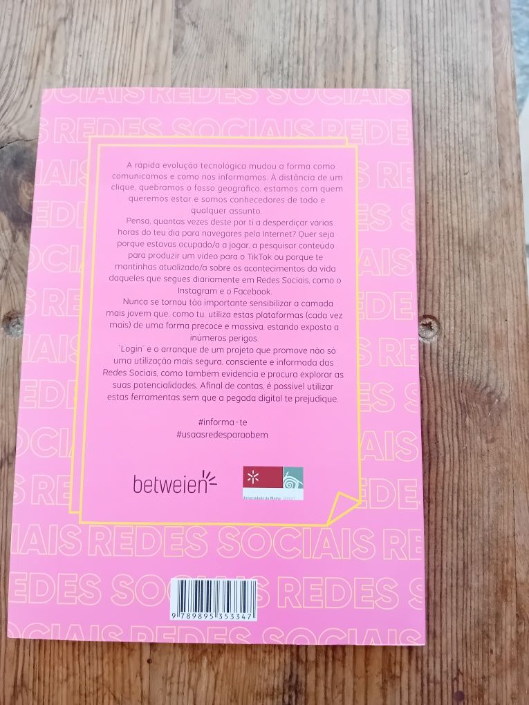 Livro " Login " de Cláudia Pascoal