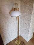 Lampa stojąca złota