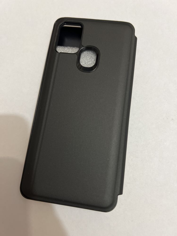 Etui Lustro Clear View Samsung A21S | Czarne