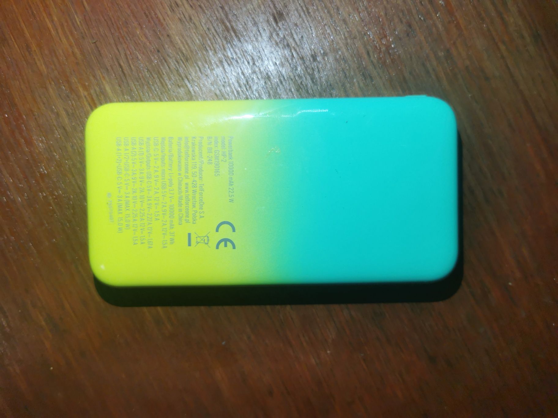 powerbank 1000mAH 22,5W