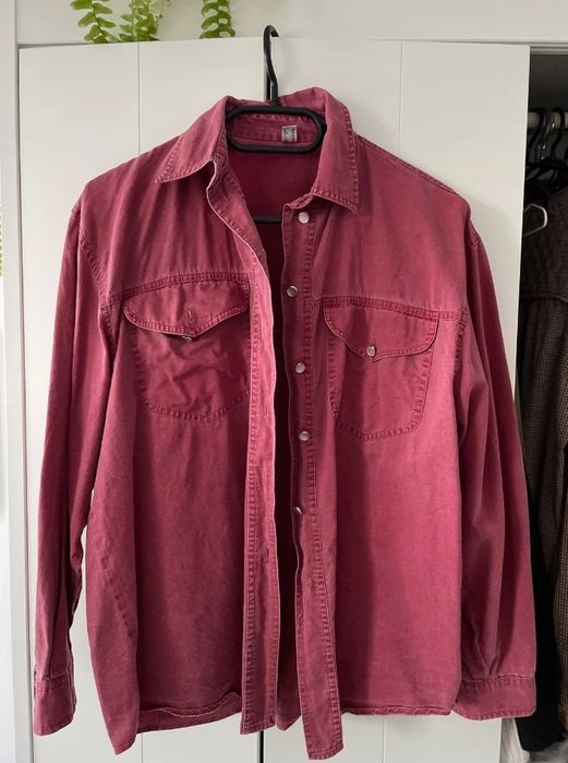 Koszula ciemny róż 100% bawełny