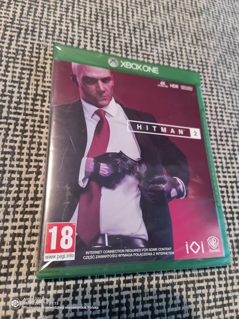 Gra Xbox One "Hitman 2" nowa oryginalna