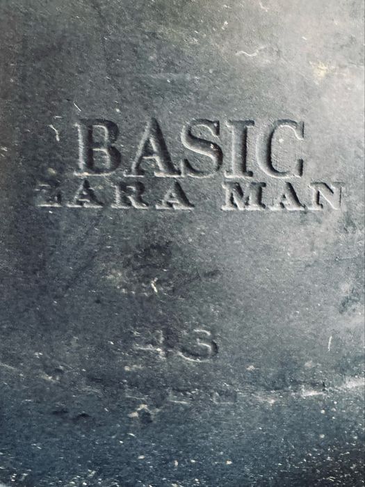 Eleganckie półbuty Zara Men 43 Czarne