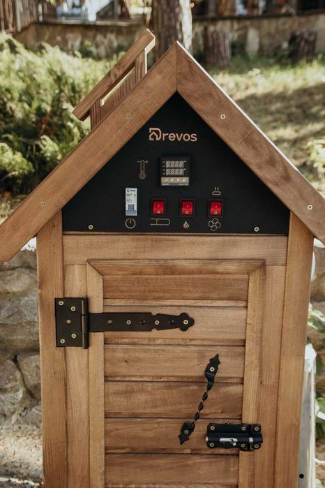 Уникальная коптильня: подсветка, горячее/холодное копчение на 7-10 кг