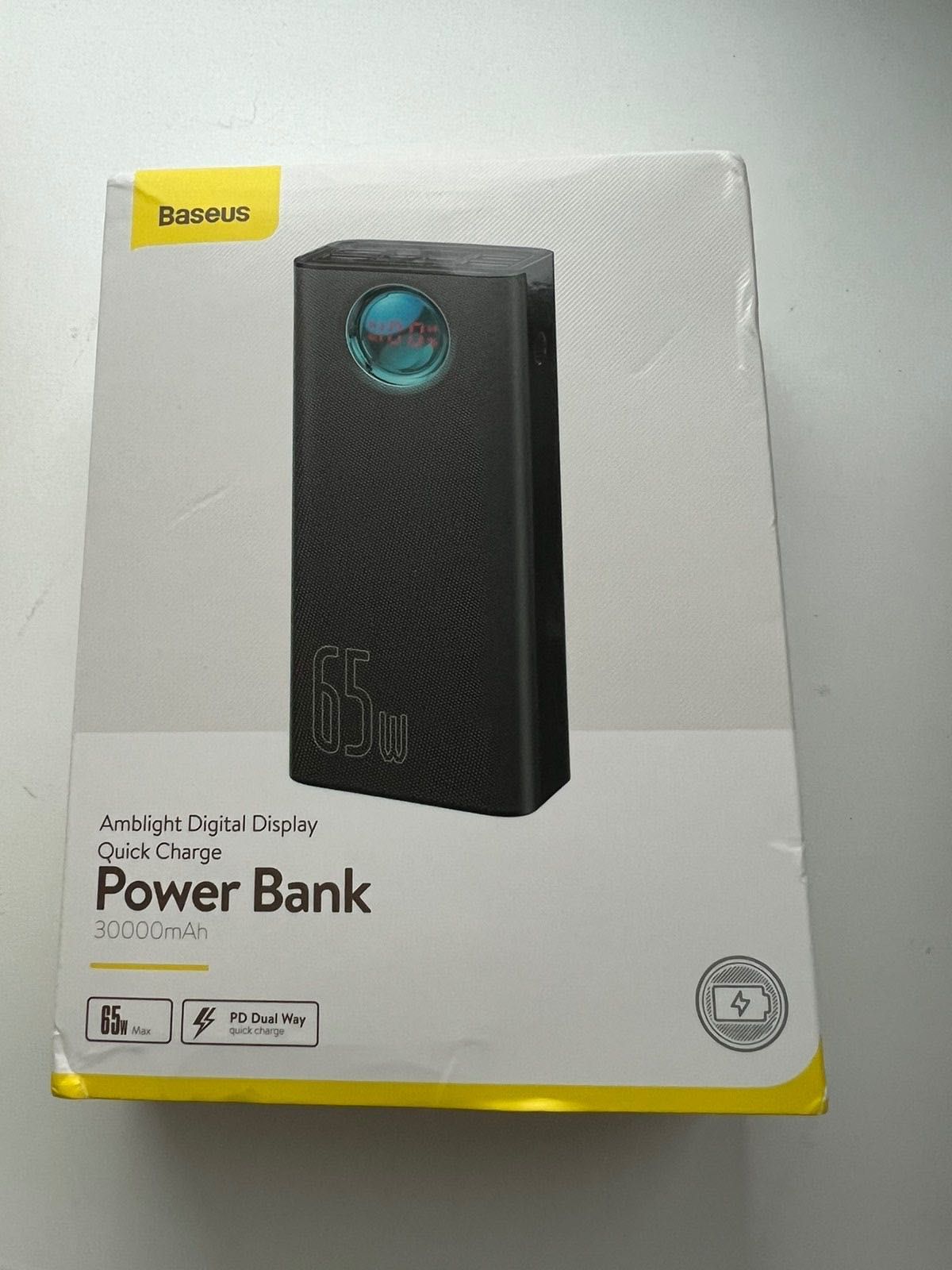 Power Bank Baseus 65w