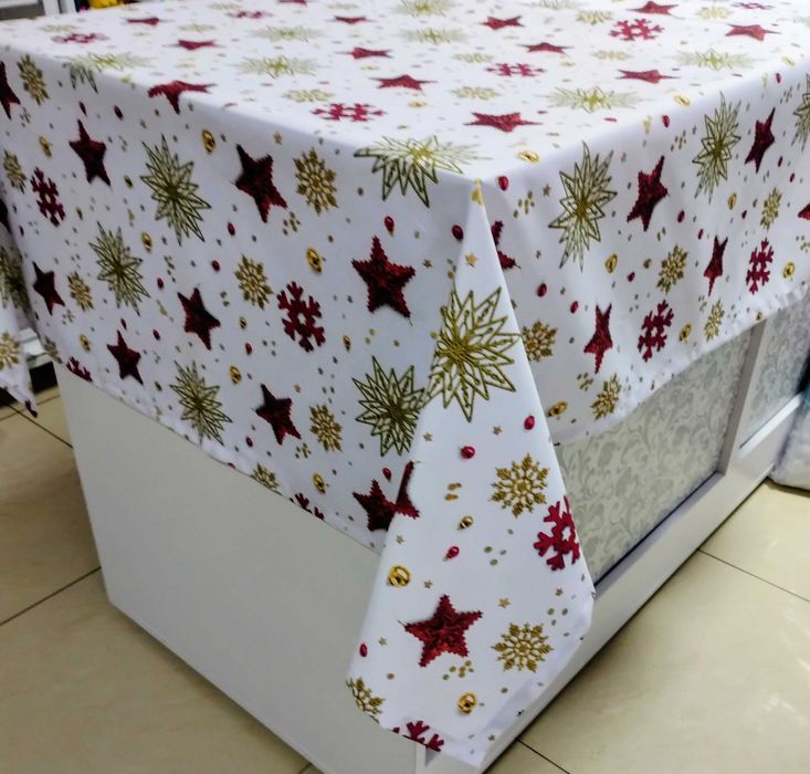 Obrus świąteczny Boże Narodzenie 110x160 wzory