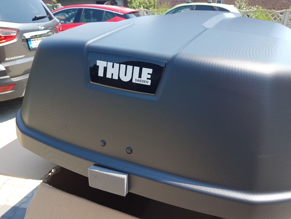 bagażnik box dachowy Thule Force XT XL box dachowy czarny aeroskin