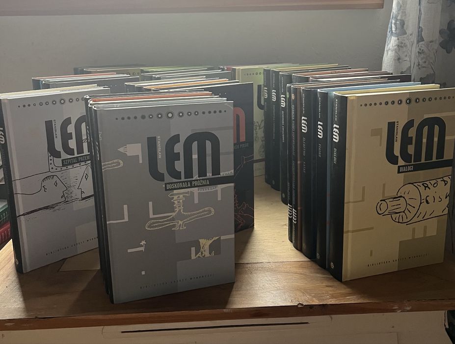 Stanislaw Lem 33 tomy Biblioteka Gazety Wyborczej