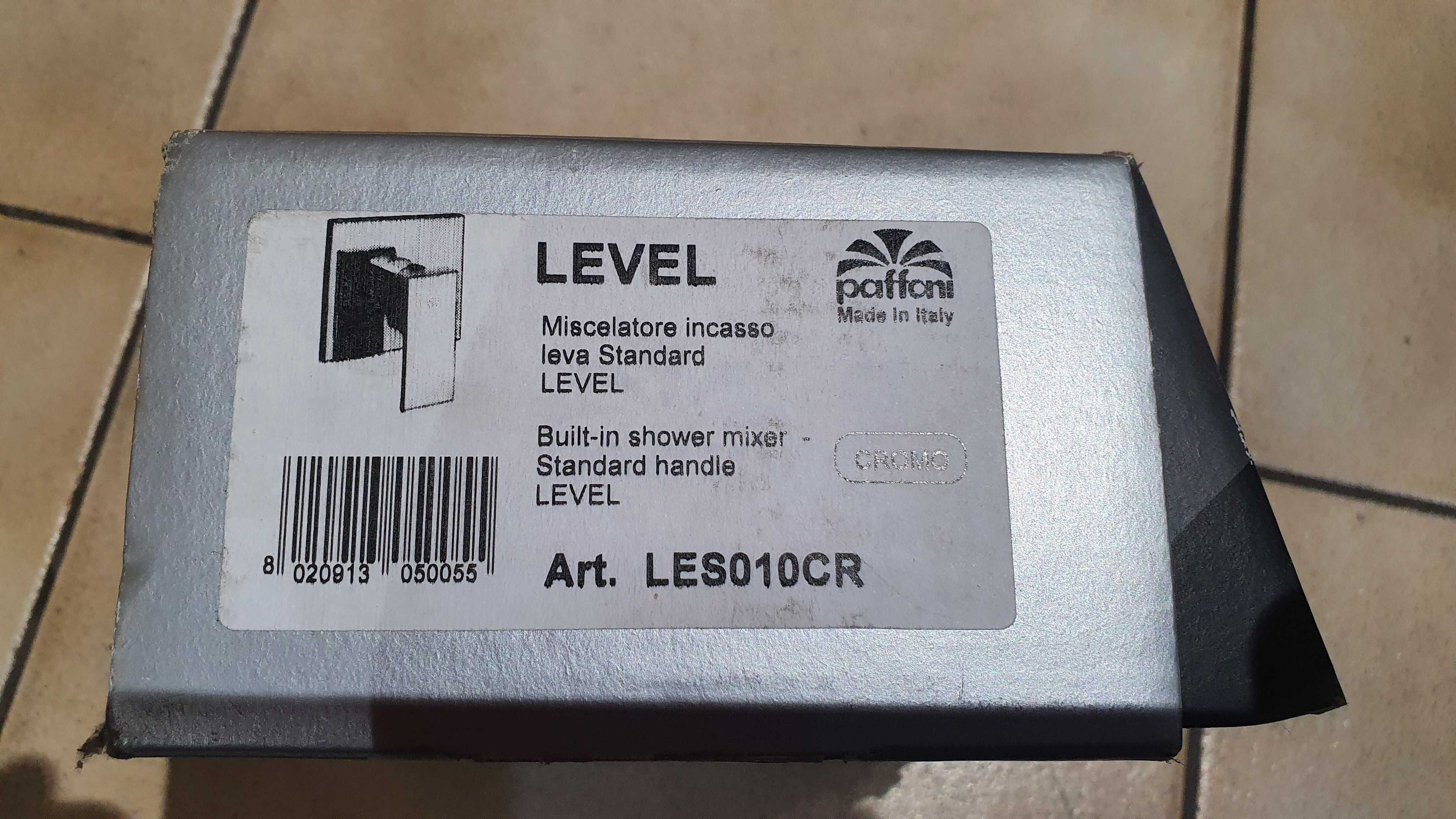 Sprzedam nową  Paffoni LEVEL LES010CR Bateria podtynkowa 1-drożna