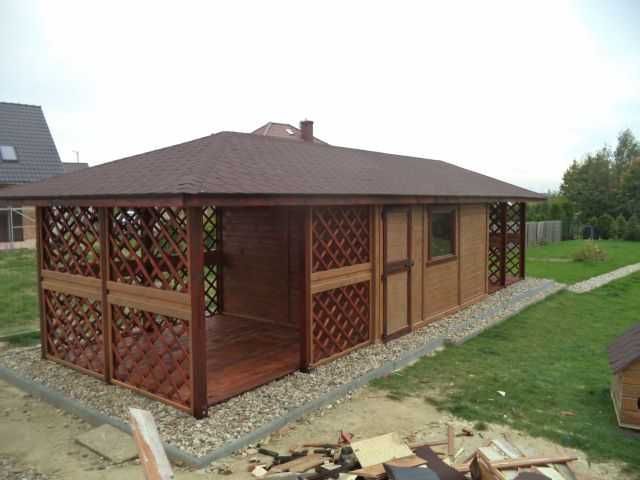 Domek narzędziowy , altana, altanka 10m x 3m