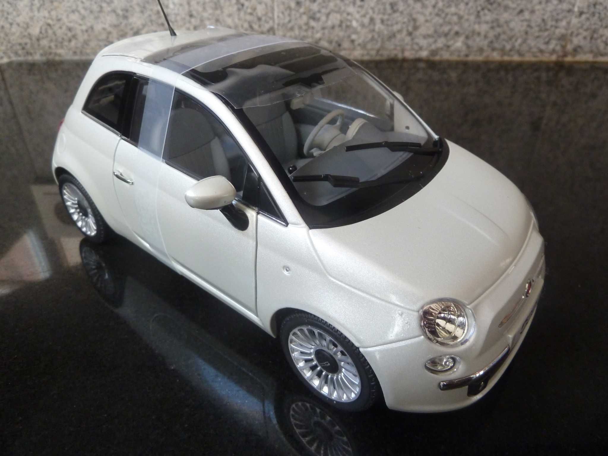 1:18 Norev, Fiat Nuova 500, AutoArt, Minichamps