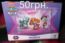 Пазли Щенячий патруль. Paw Patrol.