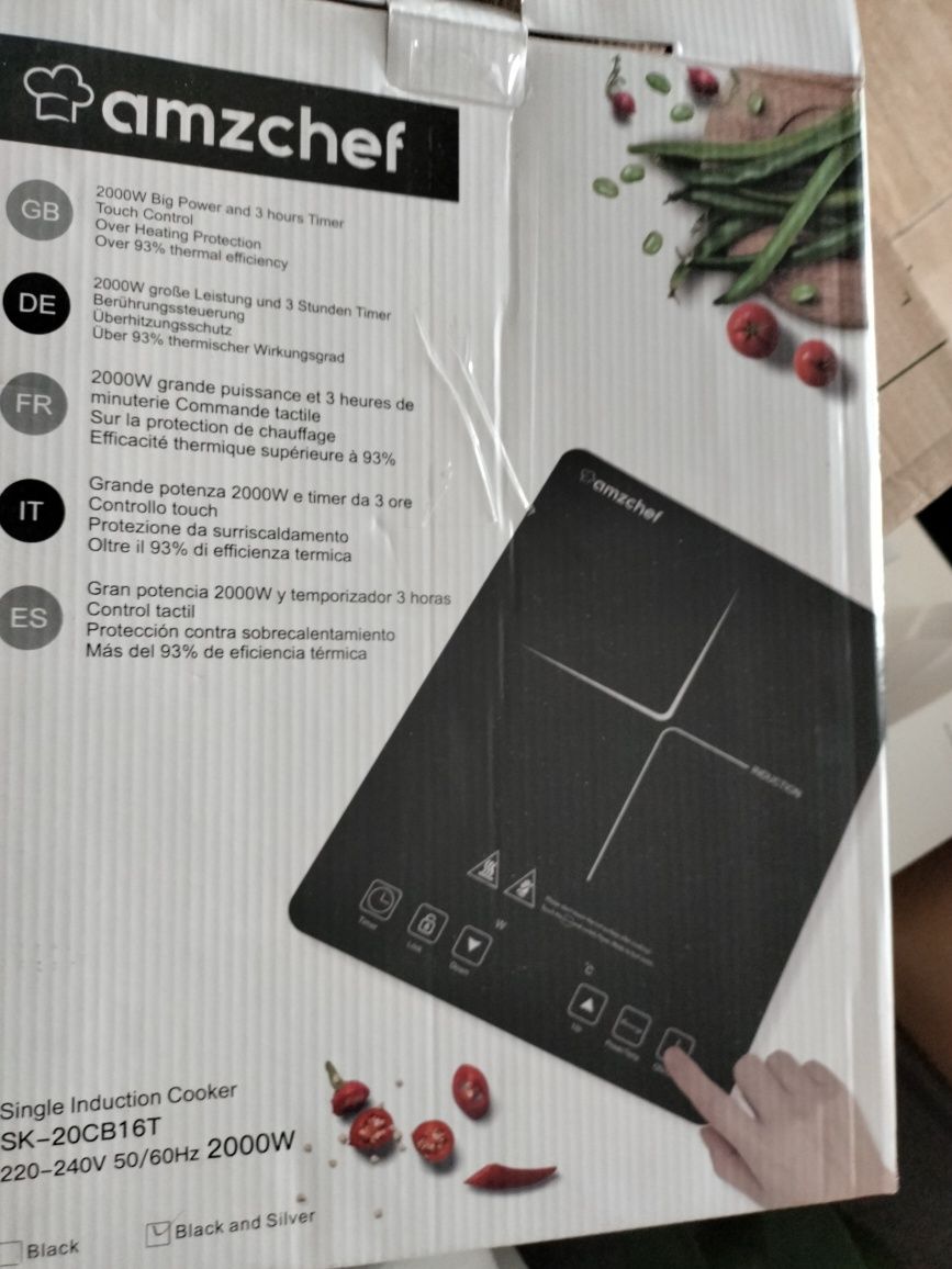 Płyta indukcyjna nowa amzchef