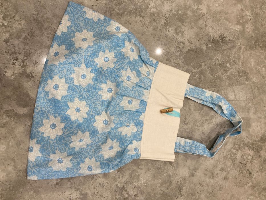 torba plażowa wakacyjna letnia hand made mała