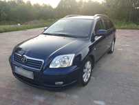 Toyota Avensis 1.8 benz. + GAZ /129KM/ *super stan/  l-szy właśc.