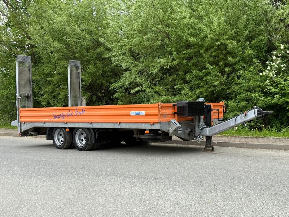 Schmidt * Przyczepa do Przewozu Maszyn Koparek * Schmidt * Najazdy * Jak NOWA