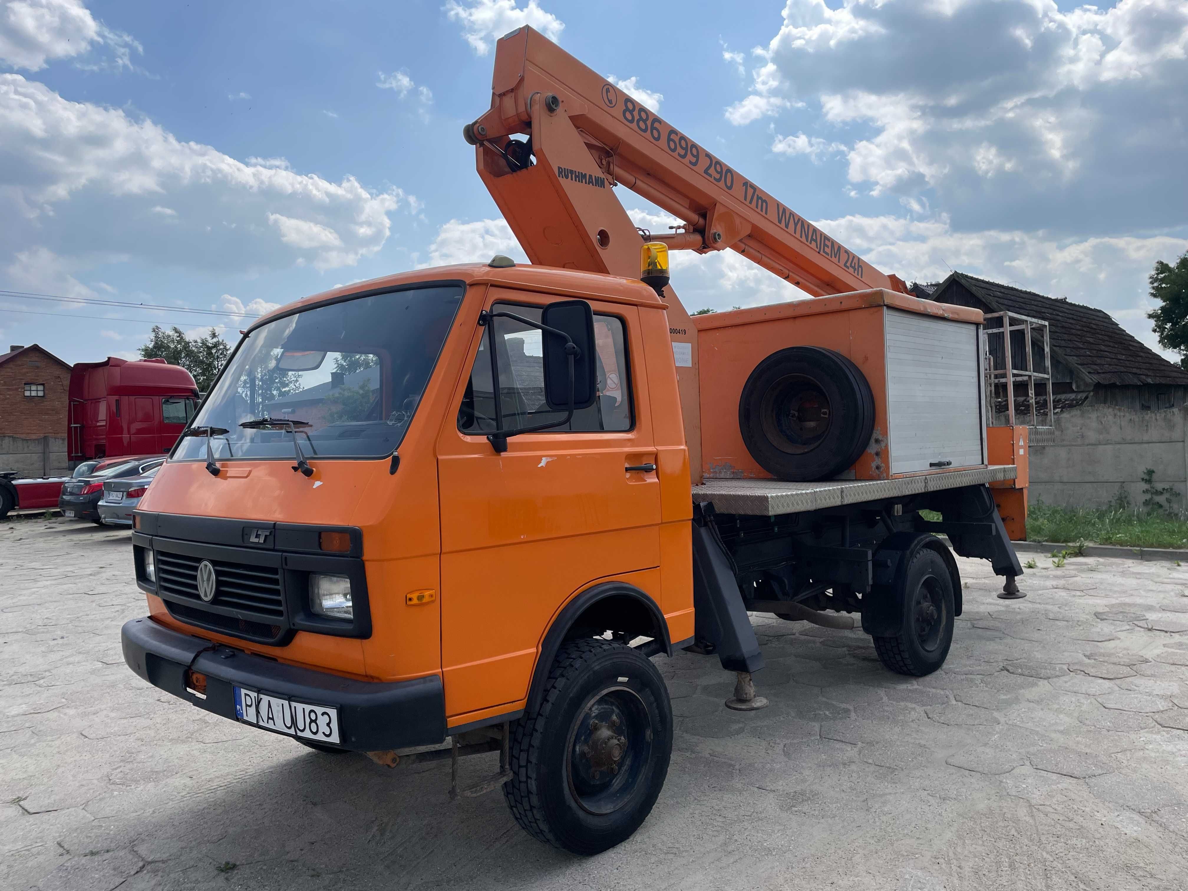 Volkswagen LT 45 4x4 podnośnik koszowy zwyżka Ruthmann