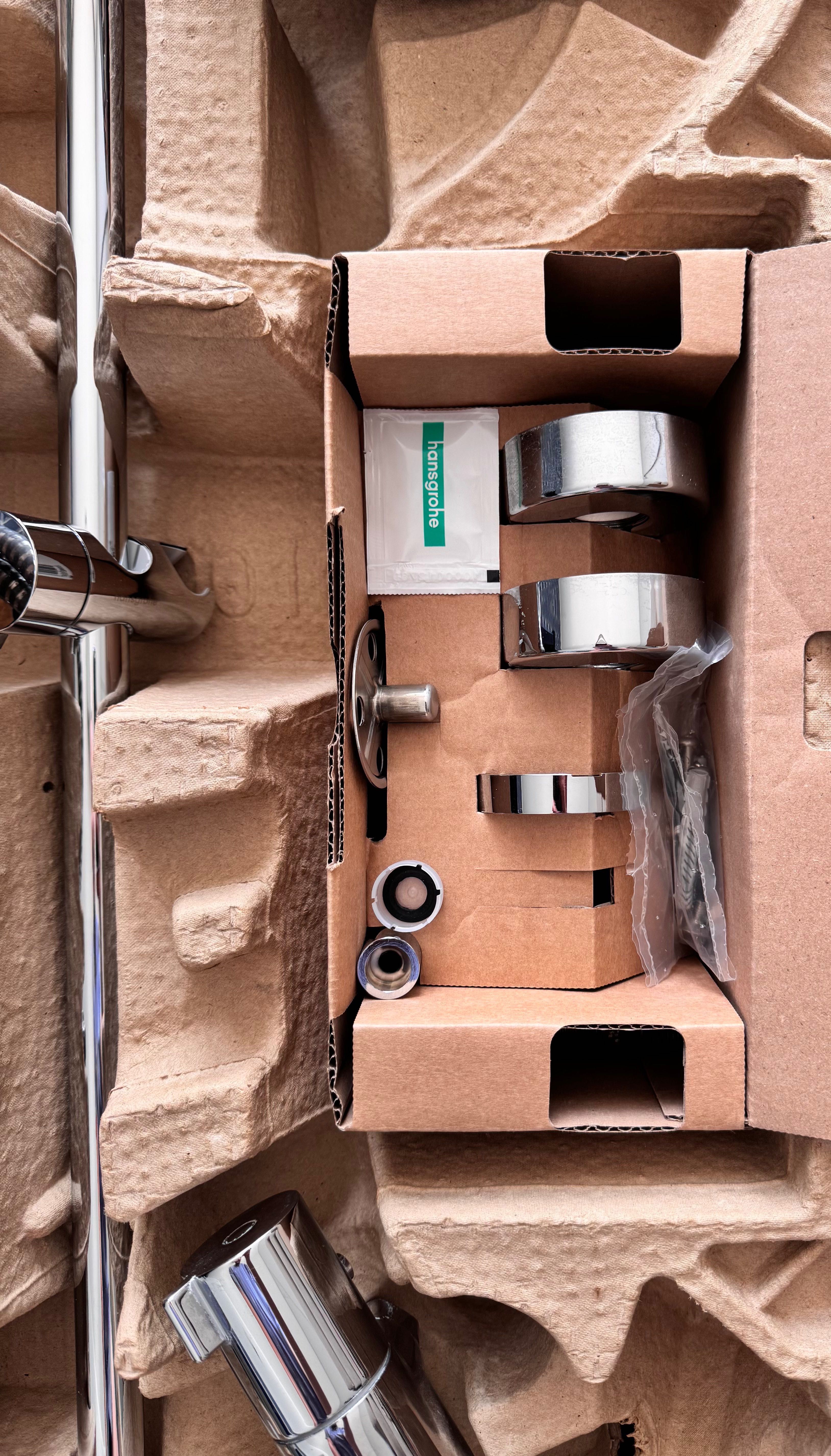 Hansgrohe zestaw prysznicowy MySelect S z baterią jednouchwytową chrom