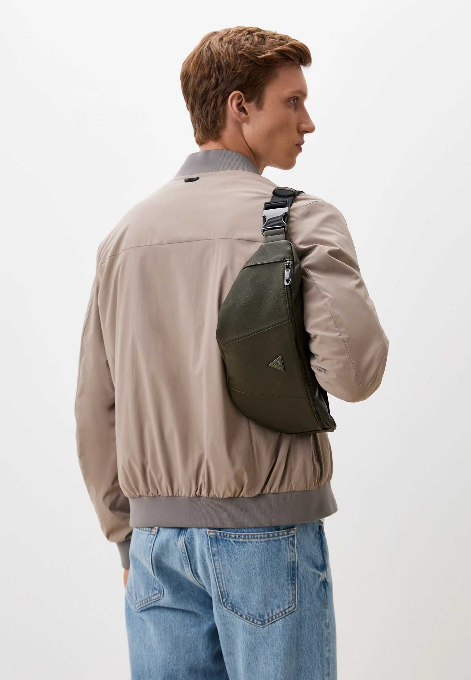 Guess Torino Bum Bag поясная мужская сумка бананка оригинал Certosa