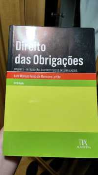 Manual de Direito das Obrigações