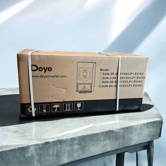 Інвертор Deye 6kW 6кВт SUN-6K-SG01/03/LP1-EU Оригінал в наявності!