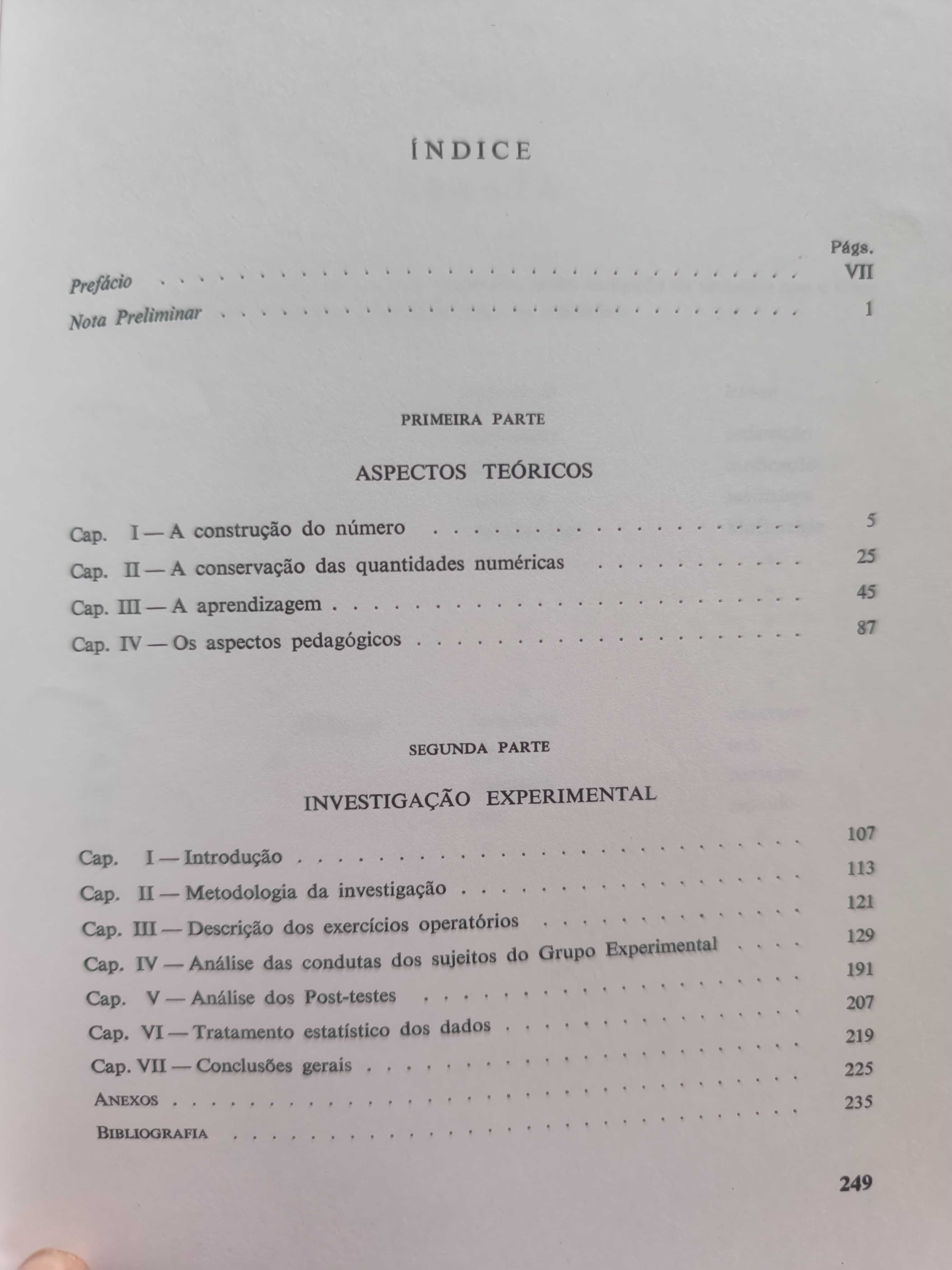 Aprendizagem operatória da conservação das quantidades numéricas