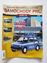 Fiat 126p Milicja 1:24 Hachette Gazetka