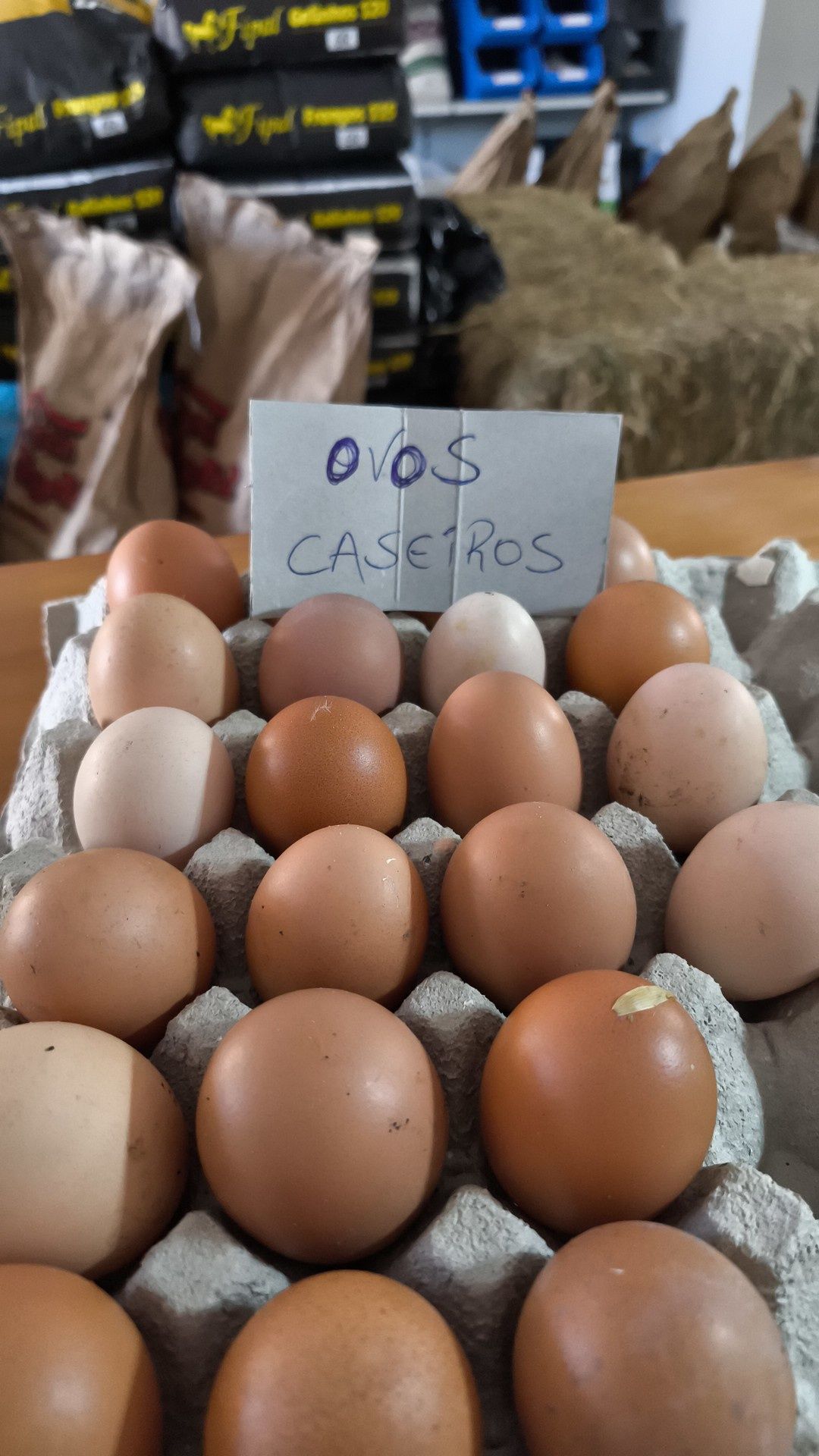Ovos caseiros excelentes