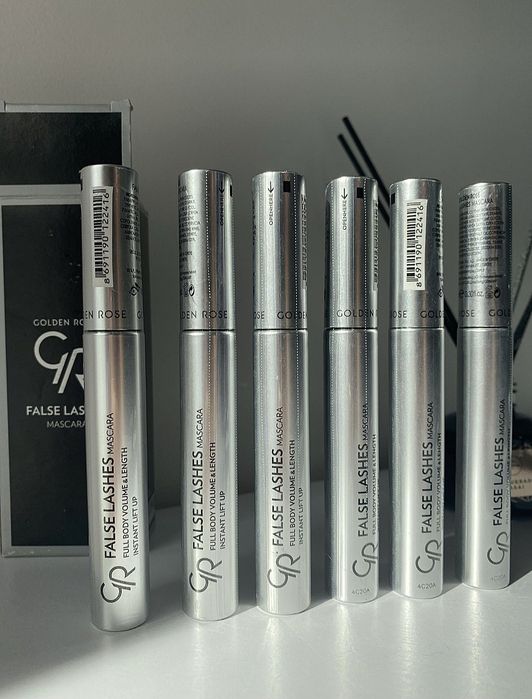 Туш для вій Golden Rose False Lashes Mascara з лисою щіточкою