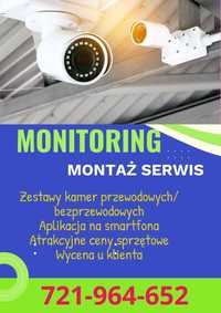 Kamery Montaż Monitoring