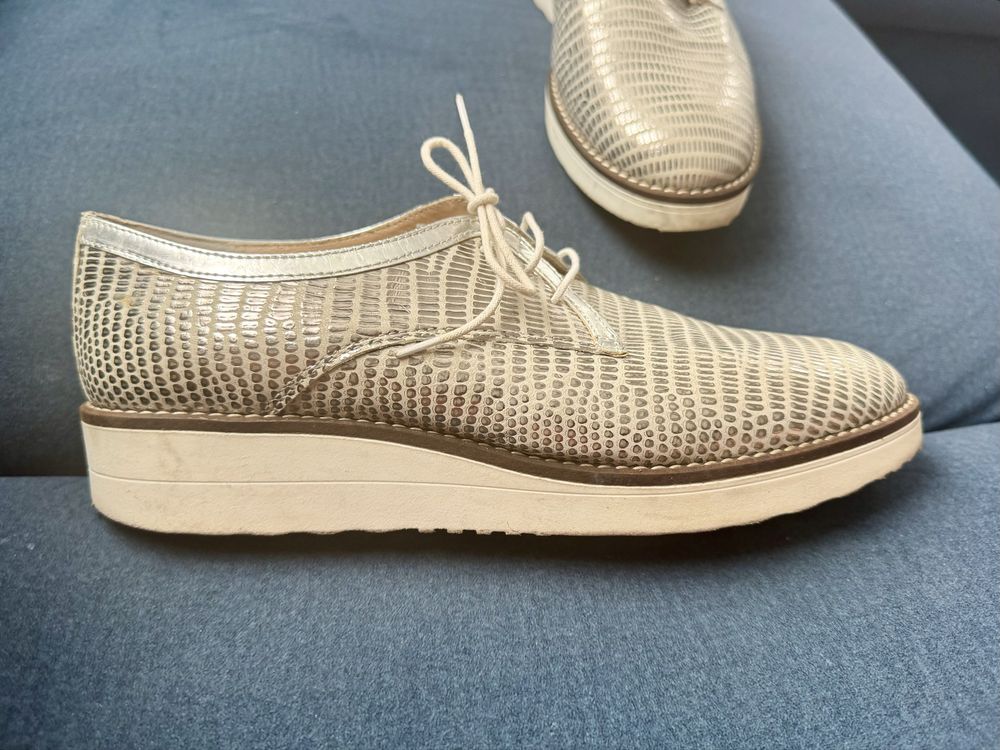 Skórzane buty r. 40