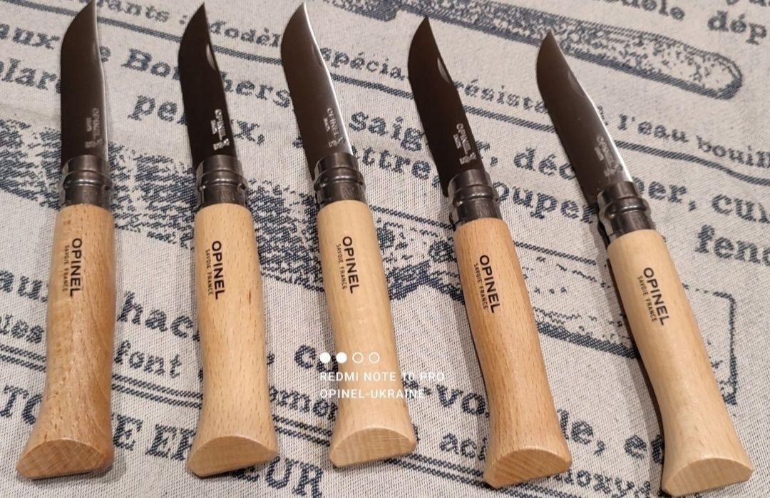 Opinel Inox 8 123080 кухонный нож нержавейка Франция складной бук хит