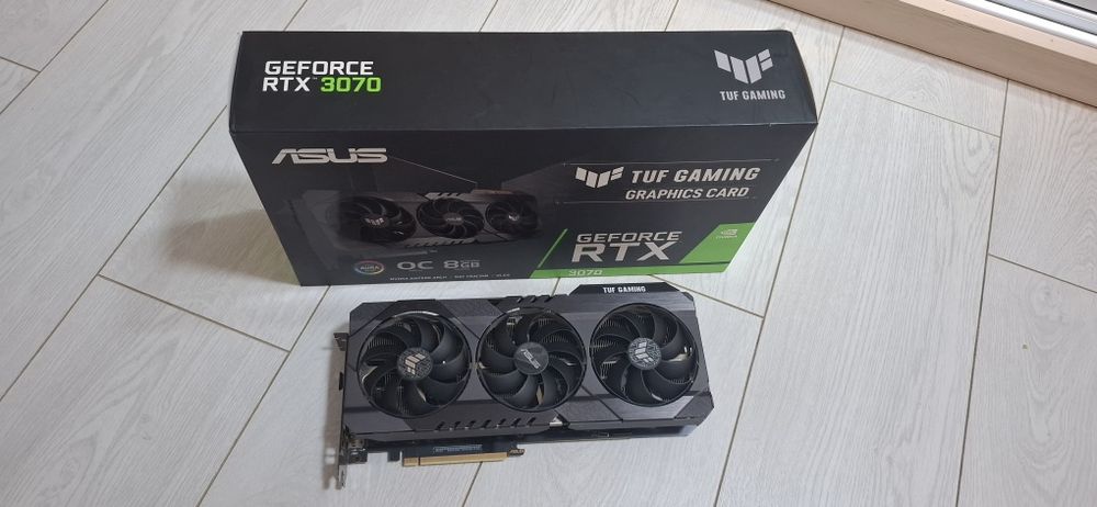Asus Tuf rtx 3070 8gb відеокарта
