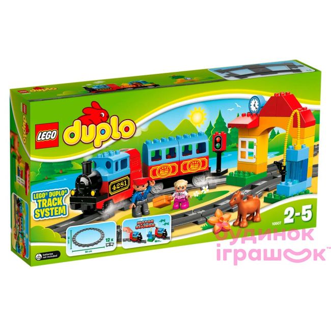Конструктор LEGO Duplo Мій перший потяг (10507)