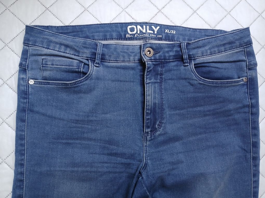 Only Spodnie Miękki Jeans 32 XL