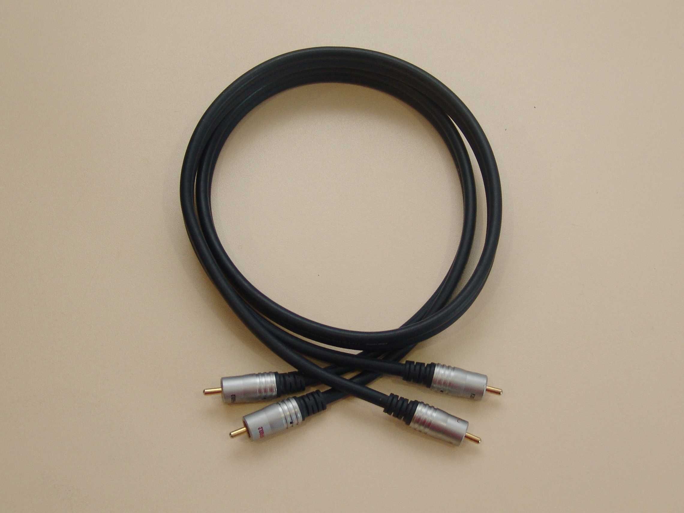 Кабель межблочный Bandridge Profigold RCA/RCA 1 метр, 1,2м, 3м, 5м.