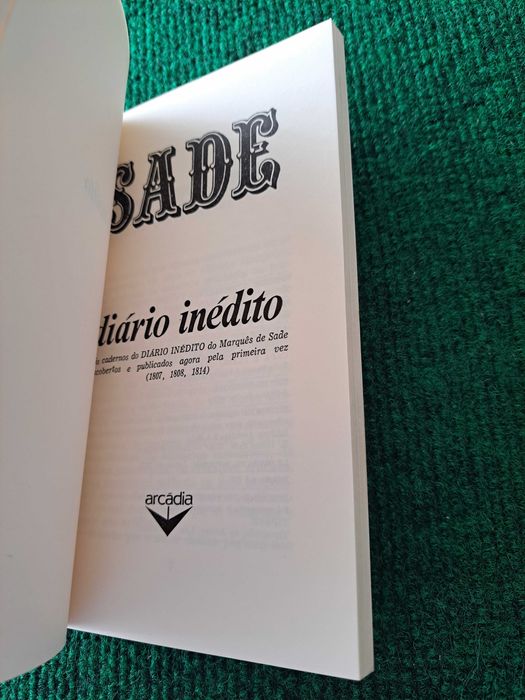 Diário Inédito - Sade