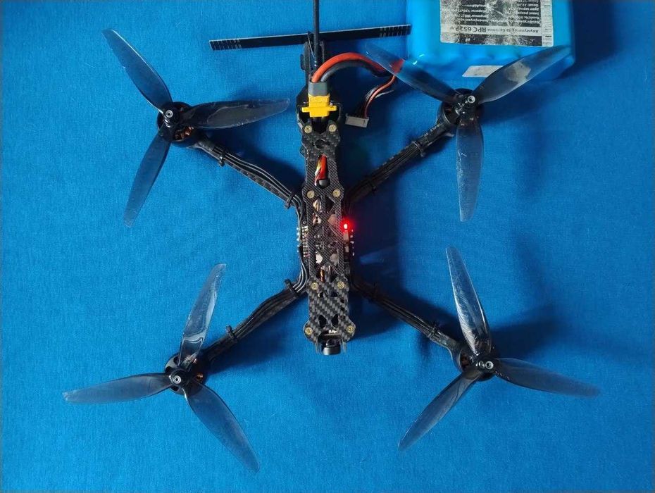 FPV дрон 7 дюймів (квадрокоптер 7 inch) Mark4 | Foxeer 2.5W | ELRS 915