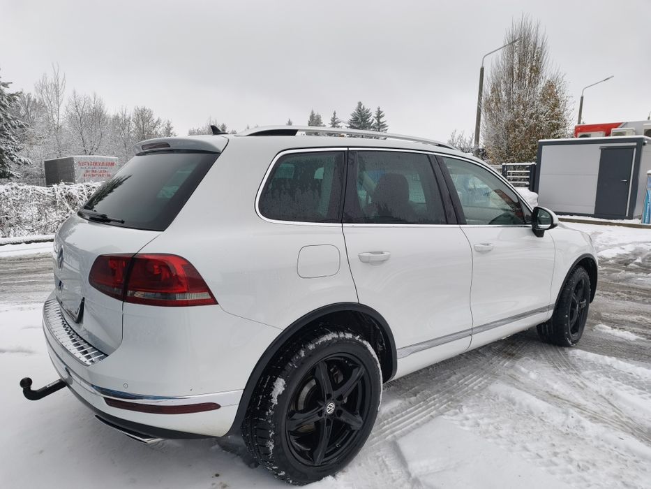 VW Touareg lift Salon Polska 3.0 TDI 4x4 Hak 3.5T  zamiana sprzedaż
